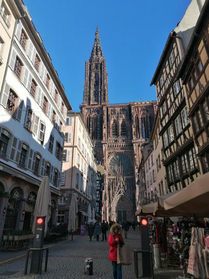 A La Tour Des Rohan Lägenhet Strasbourg Exteriör bild