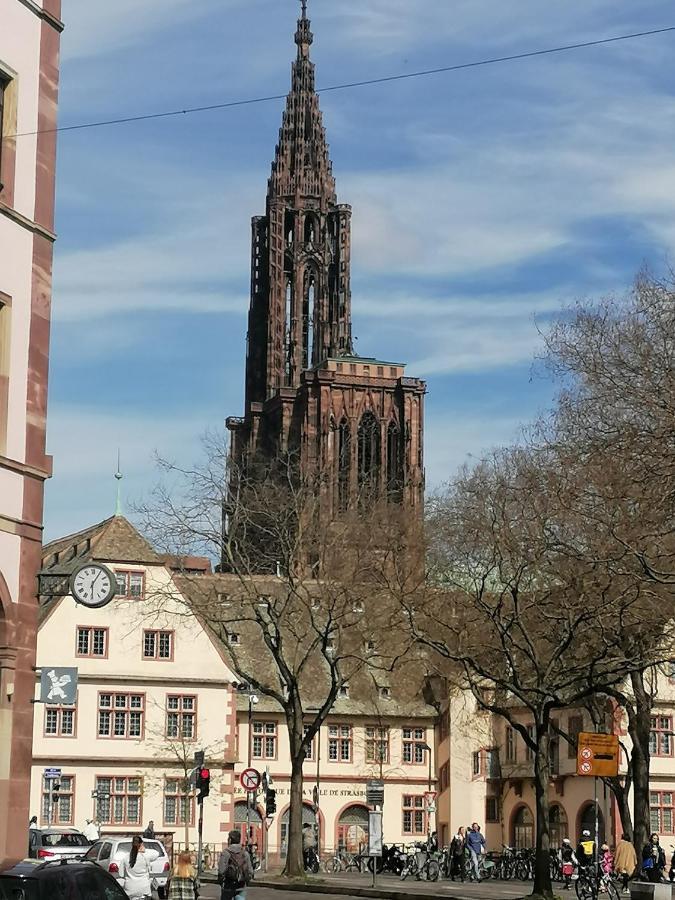 A La Tour Des Rohan Lägenhet Strasbourg Exteriör bild